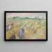 La moisson - Camille Pissarro — indrammet kunstværk på væggen