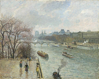 Camille Pissarro - The LouvreAfternoon Rainy Weather.webp