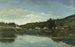 La Marne à Chennevières - Camille Pissarro — visning af kunstværket
