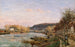 La Seine à Bougival - Camille Pissarro — visning af kunstværket