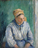 Studie af vaskekonen - Camille Pissarro — visning af kunstværket