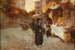 Venediggade scene - Camillo Bortoluzzi — visning af kunstværket