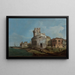 Canaletto — indrammet kunstværk på væggen