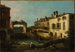 Ecluse nær Dolo - Canaletto — visning af kunstværket