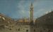 Piazza San Marco - Canaletto — visning af kunstværket