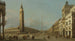 Piazza San Marco set mod syd og vest - Canaletto | Reproduction — visning af kunstværket