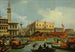 Canaletto - Le Bucentaure, der vender tilbage til molen på Kristi Himmelfartsdag — visning af kunstværket