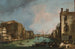 Le Grand Canal à Venise med Palazzo Corner Ca'Grande - Canaletto — visning af kunstværket