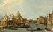 Venise Maleri L'udløbet af Grand Canal fra øst - Canaletto — visning af kunstværket