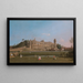Château de Warwick - Canaletto — indrammet kunstværk på væggen