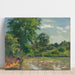 Reproduktion af maleriet Camille Pissarro Maleri Canards sur l'Étang de Montfoucault