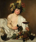 Bacchus - Caravaggio — visning af kunstværket