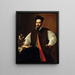 Portrait af paven Urban VIII - Caravaggio — indrammet kunstværk på væggen