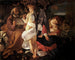 Repos pendant la fuite en Égypte - Le Caravage — visning af kunstværket