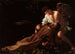 Saint François d'Assise i ekstase - Caravaggio — visning af kunstværket