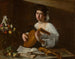Le spiller på lut - Caravaggio — visning af kunstværket