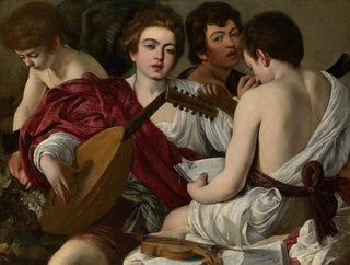 De Musikere - Le Caravage — visning af kunstværket