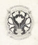 Johannes Henoch Neethling - Carel Adolph Lion Cachet's design til et ex-libris — visning af kunstværket