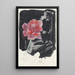 Reproduktion af maleriet Rose rouge - Carel Adolph Lion Cachet
