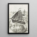 Reproduktion af maleriet Voiliers sur l'eau libre - Carel Adolph Lion Cachet