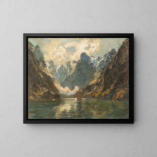 Carl August Heinrich Ferdinand Oesterley - Troll Wall Norway.webp