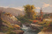 Efterår i bjergene Catskill - Carl August Sommer — visning af kunstværket