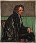 Portrait af Thorvaldsen i akademiets uniform fra San Luca - Carl Balsgaard — visning af kunstværket
