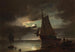 Clair de lune sur la côte - Carl Bille — visning af kunstværket
