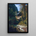 Reproduktion af maleriet Gorge nær Amalfi - Carl Blechen
