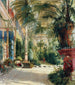 L'interiør af Palm House - Carl Blechen — visning af kunstværket