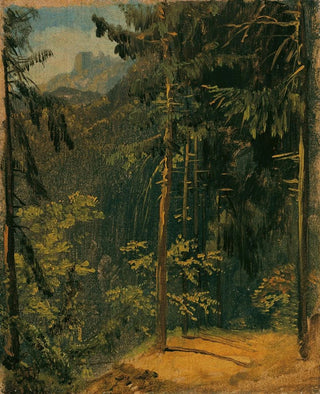 Carl Blechen - Waldweg im Harz.webp
