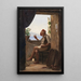 Reproduktion af maleriet En fisker fra Sorrente, Italien - Carl Bloch