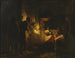 Adoration des bergers - Carl Bloch — visning af kunstværket