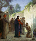Le Christ helbreder den blinde - Carl Bloch — visning af kunstværket