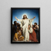 Le Christ Consolateur - Carl Bloch — indrammet kunstværk på væggen