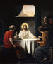 tensmad ved Emmaus - Carl Bloch — visning af kunstværket