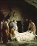 La mise au tombeau - Carl Bloch — visning af kunstværket