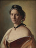 maleriet L'épouse de l'artiste, Mme Alma Bloch née Trepka - Carl Bloch — visning af kunstværket