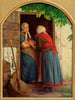 To kvinder, der taler - Carl Bloch — visning af kunstværket