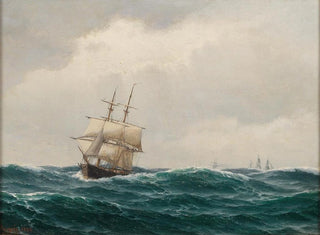 Carl Emil Baage - Maritime painting II.webp