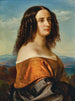 Portræt af grevinde de Monts - Carl Ferdinand Sohn — visning af kunstværket