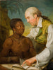 dobbeltportræt af Carl Bernhard Wadström 1746-1799 og prins Peter Panah - Carl Frederik von Breda — visning af kunstværket