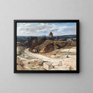 Carl Fredrik Hill - Stonequarry by the River Oise II.webp