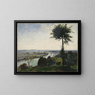 Carl Fredrik Hill - The Tree and the River III The Seine at BoisleRoi.webp