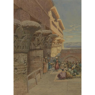 Carl Friedrich Heinrich Werner - Musicians At Philae.webp