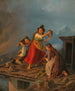 En scene fra den tyrolske oprørsbevægelse - Carl Friedrich Moritz Müller — visning af kunstværket