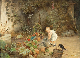 Le Petit Jardinier - Carl Fröschl — visning af kunstværket