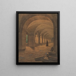 Carl Gustav Carus - Roman Cloister.webp