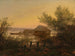 Elbe-floden vandmølle nær Dresden - Carl Gustav Carus — visning af kunstværket