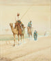 Voyageurs arabes sur une route égyptienne - Carl Haag — visning af kunstværket